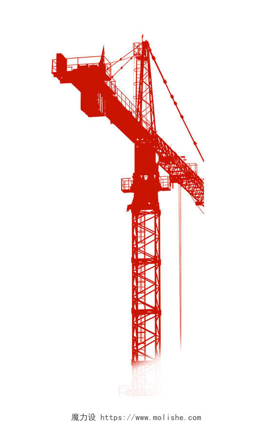 五一劳动安全生产建筑工人建筑剪影元素PSD素材